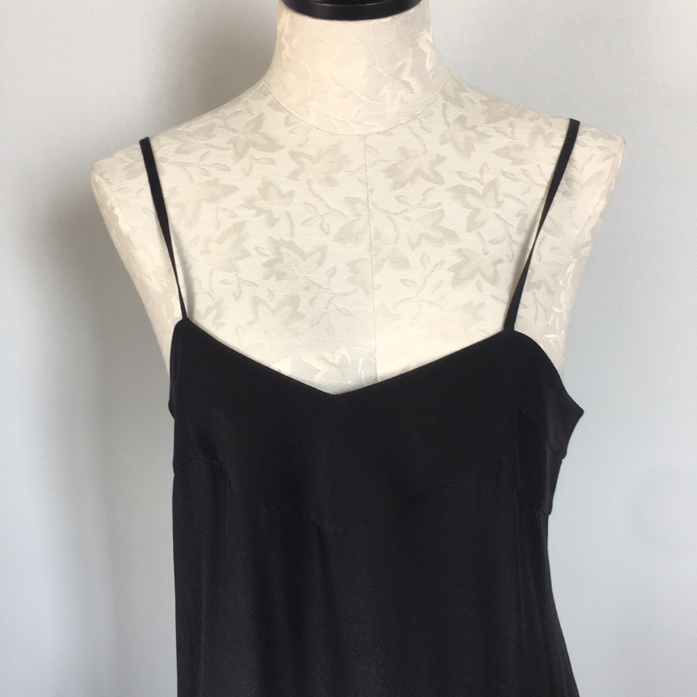 Barbara Bui Silk Romper Little Black Dress - Picture 4 of 10